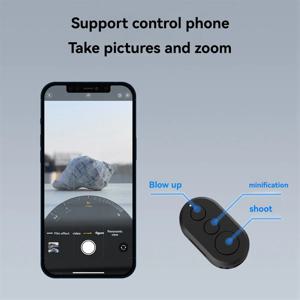 Insta360 및 GoPro 스포츠 카메라에 적합한 A65I Bluetooth 원격 제어 360 X2 X3 X4 GO3 Ace Pro,GoPro9 10 11 12 13