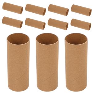   20 Pcs 라운드 골판지 튜브 어린이 Diy 종이 공예 튜브 공예 프로젝트 만들기