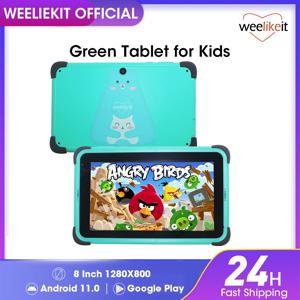 리퍼브 8 인치 어린이 태블릿 안드로이드 1280x800 IPS 어린이 태블릿 학습 2GB 32GB 쿼드 코어 4500mAh 5G Wifi 중고 태블릿