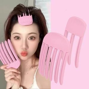 1/2 천연 푹신한 머리핀 비 열 머리핀 DIY 헤어 스타일 푹신한 도구 헤어 루트 클립 컬링 고정 모양 클립 머리핀 세트