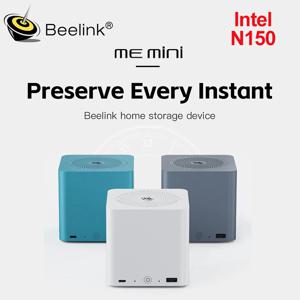 새로운 Beelink ME 미니 인텔 트윈 레이크 N150 LPDDR5 4800MHz 12GB RAM 2T SSD WiFi6 4K 듀얼 2.5 Lan 미니 PC 컴퓨터 VS Bmax b4 Plus