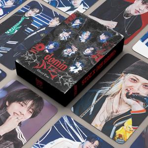 새로운 55개/세트 K팝 SKZ 도민 ATE 월드투어 일본 포스터 한국 스타 로모 카드 사진 프린트 카드 세트 팬 컬렉션 엽서