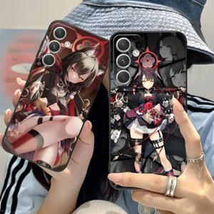 블루 아카이브 코사카 와카모 삼성 갤럭시 S25 S24 S23 S22 S21 S20 노트20 플러스 FE 울트라 컬러 프린팅 예쁜 폰 케이스