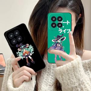 샤오미 15 14 13 12 Mi 11 T Ultra Lite Pro S X 5G용 데이트 어 라이브 나츠미 쿄노 폰 케이스, 컬러 프린팅 예쁜 커버 고급