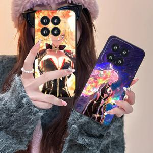 겐신 임팩트 마후이카 샤오미 15 14 13 12 미 11 T 울트라 라이트 프로 S X 5G 컬러 프린팅 휴대폰 케이스 고급