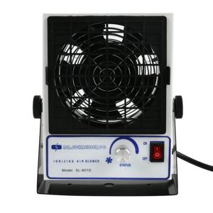 고정기 SL-801D 경고 기능이 있는 DC 이온화 공기 송풍기 이온화 공기 팬 ESD 이온화 장치 송풍기