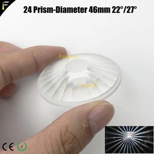 직경 46mm 200W230W 빔 라이트 16/24 프리즘 22 27도 프리즘 빔 라이트 일반 빅 앵글 프리즘 예비 부품