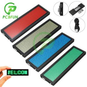 충전식 블루투스 디지털 LED 배지 DIY 프로그래밍 가능한 스크롤 메시지 미니 LED 이름 태그 배지 모듈 지원 15 개 언어