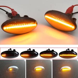LED 라이트 사이드 마커 다이나믹 펜더 턴 시그널, 푸조 시트로엥 C1 C2 C3 C5 C6 107 206 307 407 607 1007 Berlingo Jumpy