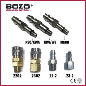 신상 에어 HPA 소프트 탄창 탭 밸브 어댑터, 수 포스터 퀵 분리 커플러, 마루이 KJW/WE KSC/KWA (US)