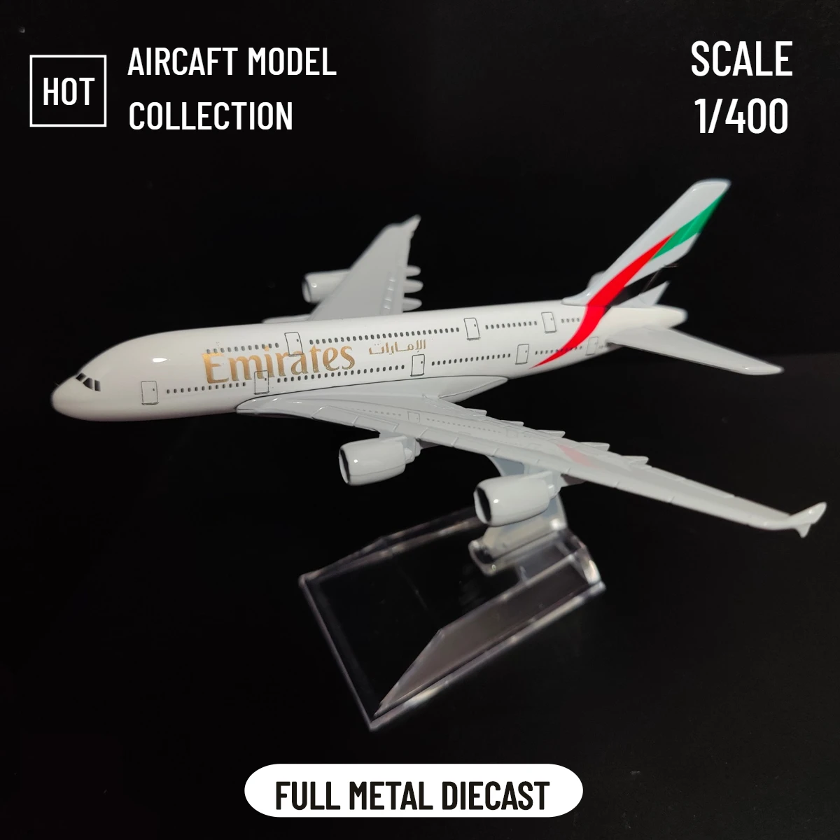 스케일 1:400 금속 항공기 복제 에미레이트 항공 A380 B777 비행기 다이캐스트 모델 항공 비행기 소년을 위한 소장 장난감