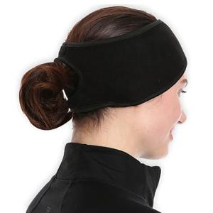 1pcs 겨울 폴라 플리스 귀 따뜻한 머리띠 여성용 노출 머리띠 야외 스포츠 러닝 요가 스키 사이클링 귀마개