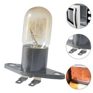 2A 250V 25W 전자 레인지 전구 냉장고 조명 전구 기본 디자인 홀더 포함 Midea 대부분의 브랜드에 적합