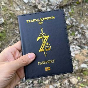 왕국의 애니메이션 눈물 여권 커버 여권용 여행용 케이스