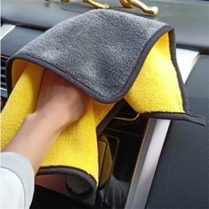 1/2/6pcs 마이크로 화이버 청소 수건 자동차 청소 천 전문 자세히 자동차 건조 마이크로 화이버 수건 워시 타올 오토바이