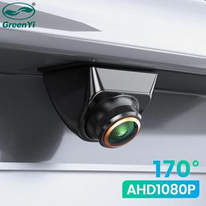 GreenYi AHD 1920x1080P 자동차 후방 카메라 170 °   Fisheye 골든 렌즈 풀 HD 나이트 비전 차량 전면 카메라 G899 반전