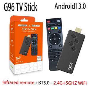 G96 TV 스틱 Android13.0 글로벌 버전 휴대용 8K 스트리밍 미디어 2GB 16GB 다국어 TV 동글 Allwinner H313 쿼드 코어