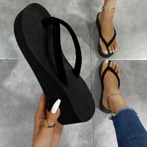 슬리퍼 여름 신발 여성 웨지 샌들 슬라이드 비치 홈 슬리퍼 여성 플립 플롭 메모리 폼 슬리퍼 Zapatos De Mujer