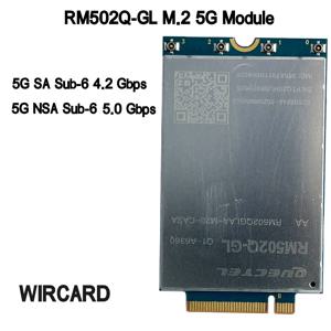 RM502Q-GL 5G 서브-6GHz M.2 Cat20 NR NSA SA 모듈 LTE 4G 모듈