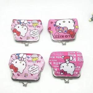 헬로 키티 만화 동전 주머니 지갑 Sanrio 크리 에이 티브 작은 지갑 도매 내 멜로디 가방 소녀 지갑 Kawaii 지갑 아이 지갑