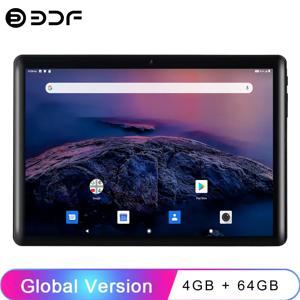 BDF 새로운 안드로이드 패드 10.1 인치 태블릿 옥타 코어 4GB RAM 64GB ROM Google Play 듀얼 SIM 카드 Wifi 전화 통화 태블릿 Pc 5000mAh