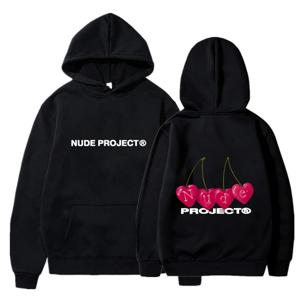 새로운 Autunm 누드 프로젝트 인쇄 된 여성 까마귀 브랜드 Hoody Y2K 의류 빈티지 패션 새로운 캐주얼 남여 긴 소매 풀오버
