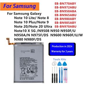 삼성 갤럭시 노트 10 라이트 펄스 8 9 20 울트라 10X 5G N975F N950 N960F N980F 용 배터리 EB-BN770ABY EB-BN972ABU, 신제품