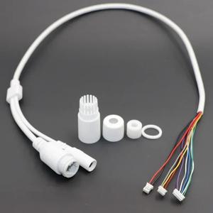 CCTV POE IP 네트워크 카메라 PCB 모듈 비디오 전원 케이블 60cm RJ45 암 커넥터(단자 포함)
