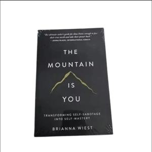 Mountain is You: 자기 사보타주, 자기 숙달 영어 책으로 변신, 생일 선물