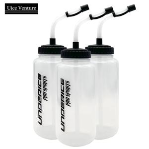 권투 물병 1000ML 아이스 하키 액세서리 LDPE 아이스 하키 물병 BPA 무료 스포츠 물병 스포츠 장비