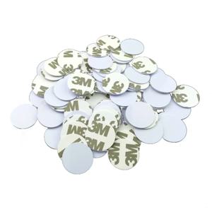 5YOA 5/10PCS 25mm 125Khz RFID 태그 EM4305 T5577 쓰기 가능한 스티커 근접 카드 RFID 복사기 용 재기록 가능한 접착제 접착 라벨