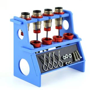RC 자동차 충격 흡수기 댐퍼 구덩이는 Kyosho 라디오 컨트롤 모델 도구 용 자기 36218 예비 부품 액세서리로 오일 스탠드를 추가합니다.
