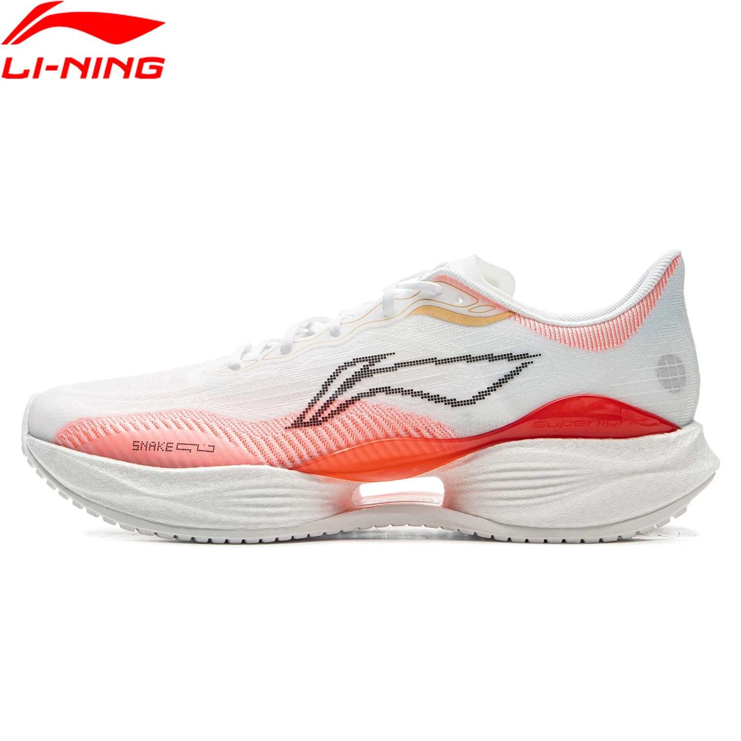 Li-Ning 여성용 슈퍼 라이트 22 라이트 러닝화, TEMPO BOUNSE 쿠션, 붐 파이버 라이닝, 웨어러블 미끄럼 방지 스니커즈, ARBV002