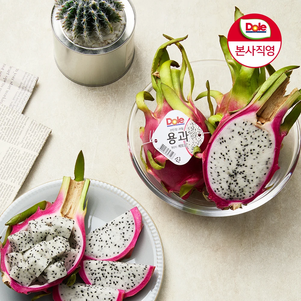 [DOLE직영몰] 화이트 용과 10개 (개당 500g내외)
