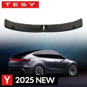 Tesla New Model Y LAUNCH 2025 트렁크 임계값 스트립 TPE 안티 스크래치 보호 뚜껑