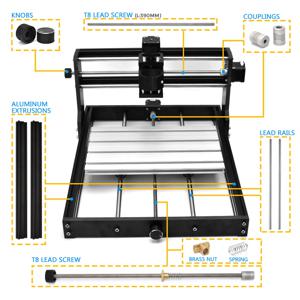 WBELK CNC 3018 Pro 업그레이드 키트 3018 ~ 3040 용 확장 키트 3018 Pro CNC 조각 밀링 머신과 호환 가능