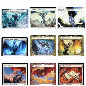 홀로(TDM) 마법 프록시 최고 품질의 카드 놀이 ugin,eye of the Storms/ Elspeth, Storm Slayer Gathering Board Trading Cards