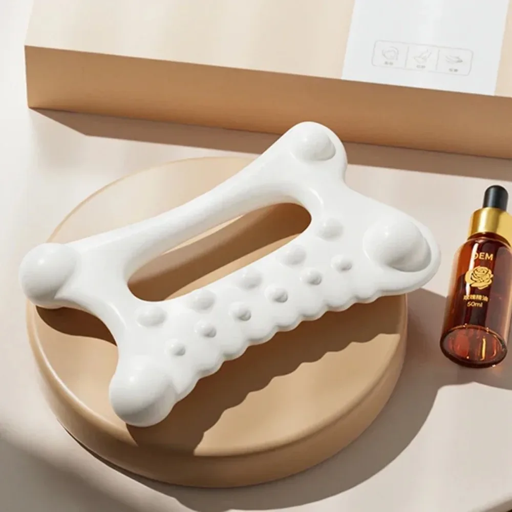 수지 Gua Sha 마사지 보드, 여성 성인을 위한 휴대용 전신 긁기 플레이트, 효과적인 근육 완화 이완