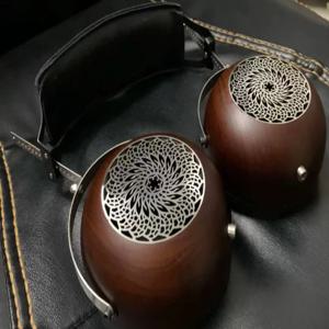 Customized headphone shell, open headphone shell, solid wood shell supports 70mm unit by default