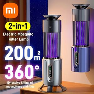 Xiaomi 전기 모기 킬러 램프 2 in 1 홈 광촉매 모기 램프 휴대용 모기 트랩 Zapper 원예 차고 캠프