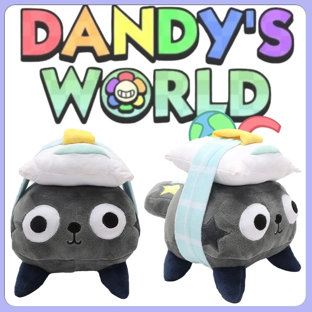 25cm Dandy's World 플러시 스타 타임 조약돌 플러시 장난감 게임 주변 그림 조약돌 인형 생일 선물 어린이 방 장식을위한 장난감