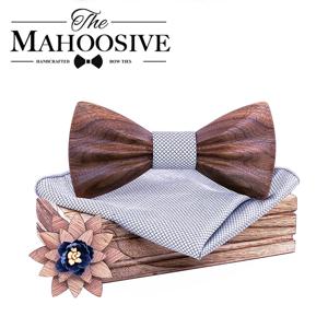 2019 나무 나무 나비 넥타이 camisas mujer 꽃 Bowtie modis gravata 넥타이 남성용 cravate homme noeud papillon chemise femme