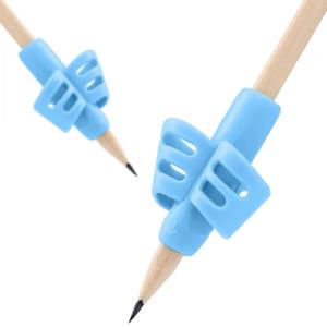1-3 Pcs 어린이 쓰기 연필 펜 홀더 학생을위한 실리콘 학습 연습 보조 자세 교정기