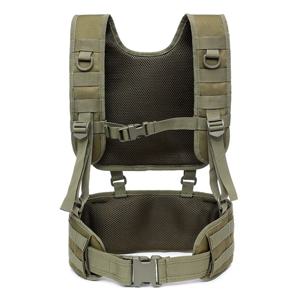 전술 조끼 Molle Chest Rig Airsoft 허리 벨트 분리형 의무 벨트 육군 페인트 볼 장비 야외 사냥 조끼