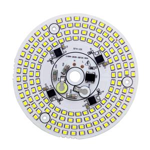 LED PCB 플레이트 SMD2835 COB 칩 220V 전체 전력 100W 50W 필요 없음 드라이버 광원 보드 선형 높은 베이 램프 DIY 교체