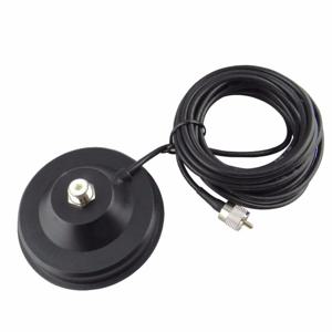 Baofeng TYT QYT KT-7900D Baojie 모바일 라디오 안테나 용 대형 자기 마운트 베이스 12CM 5M 확장 동축 케이블 BJ-218
