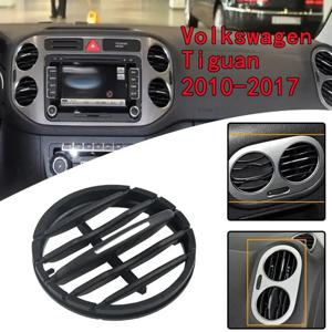폭스 바겐 Tiguan 2010-2017 용 에어 벤트 클립 커버 자동차 인테리어 에어컨 그릴 폭기 VW 기후 패널 접이식