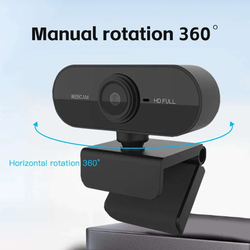 카메라 1080P HD 컴퓨터 HD USB 카메라 내장 마이크 USB 네트워크 카메라 웹 카메라 마이크 삼각대와 함께 작동