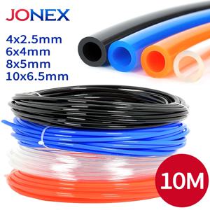 10 미터 4mm 6mm 8mm 10mm 공기 호스 공압 튜브 파이프 압축기 용 Pu 호스 블랙 블루 오렌지 투명 폴리 우레탄 튜브