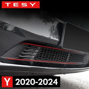 Tesla Model Y 2020-2024 자동차 하부 범퍼 방지 곤충 그물 방진 내부 벤트 그릴 커버 곤충 방지 전면 흡입구